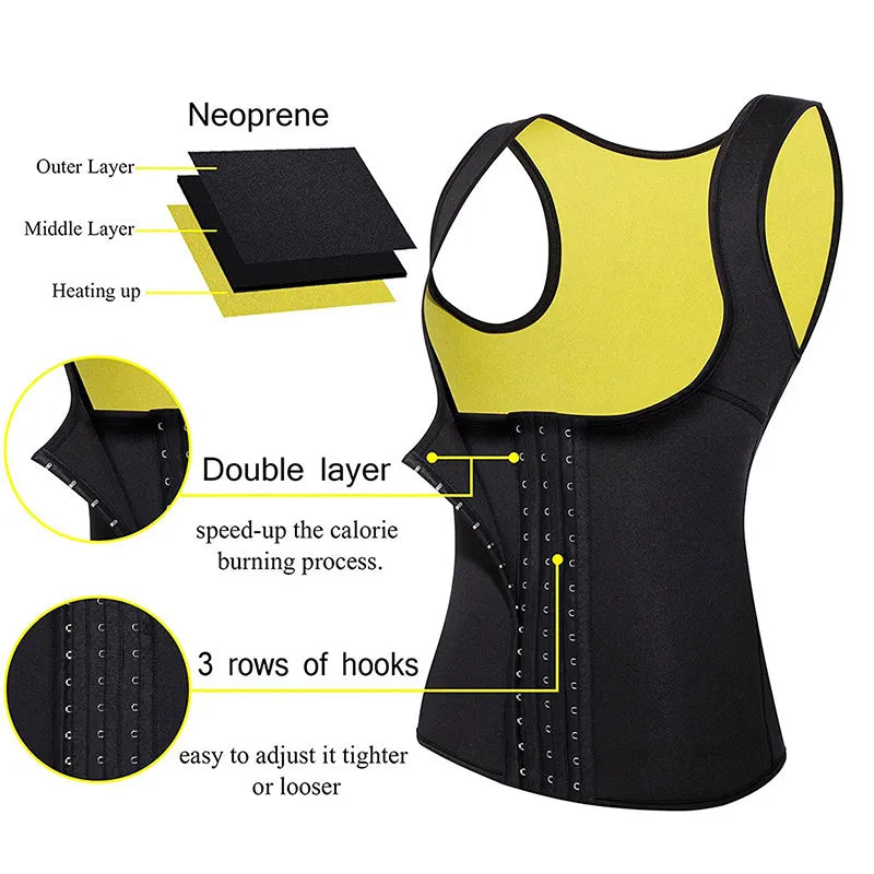 Body Slimming Shapewear Vest Waist Trainer