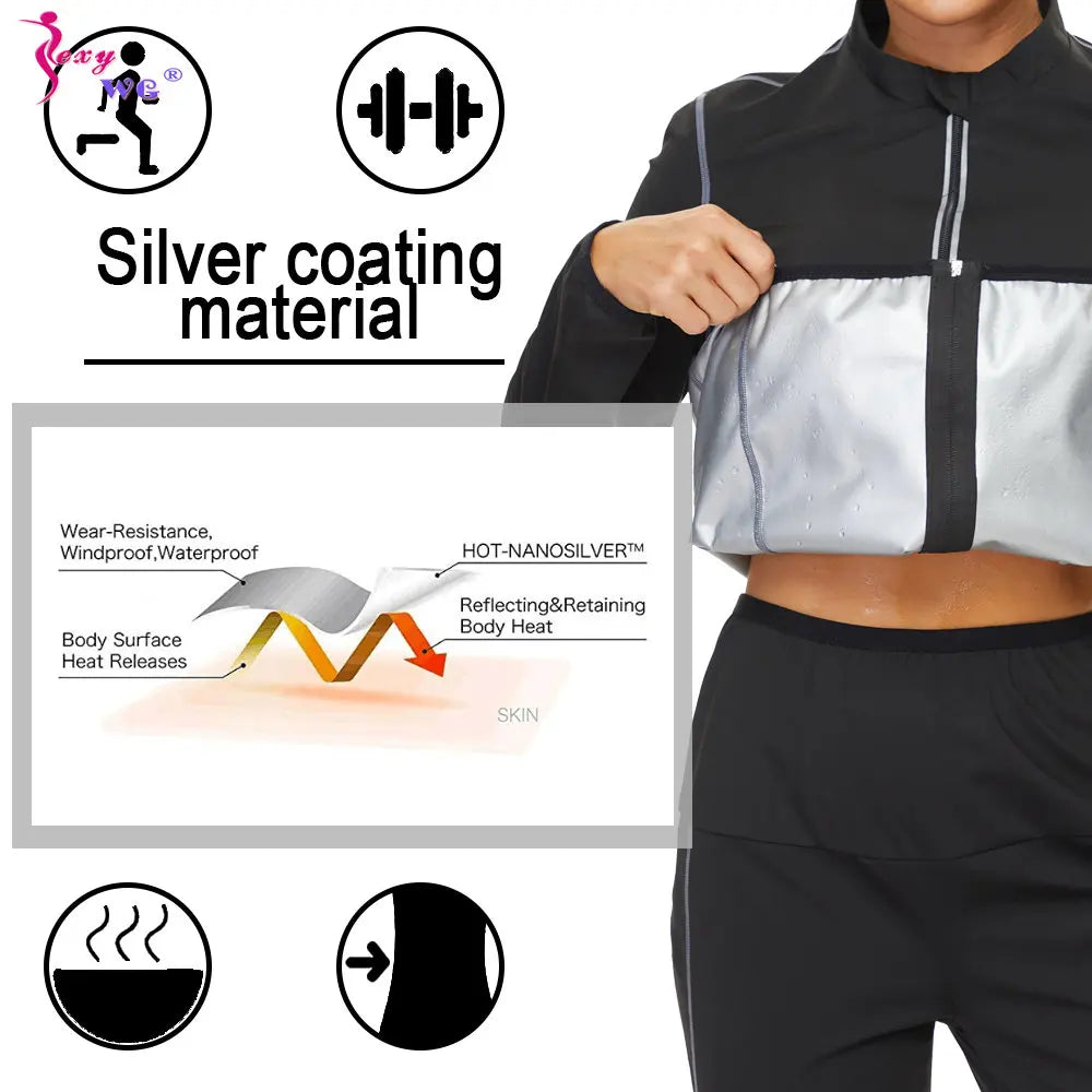 Weight Loss Top Sweating Long Sleeves