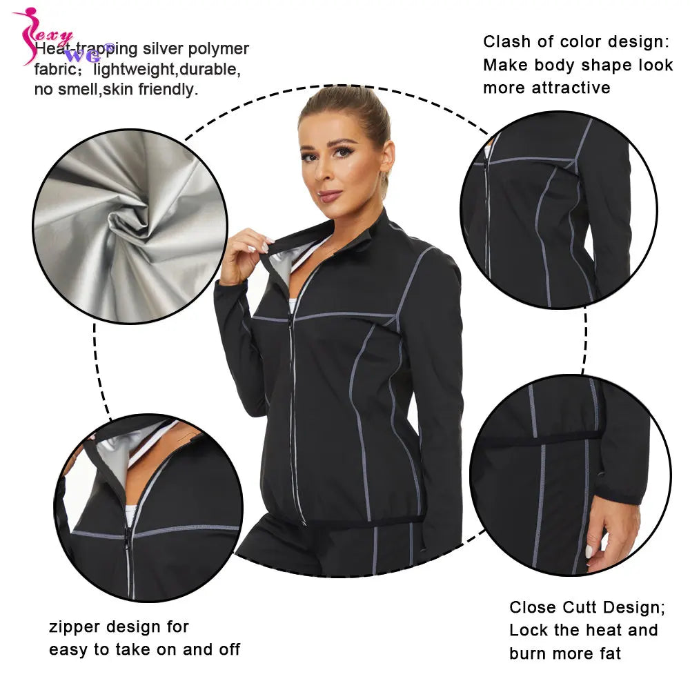 Weight Loss Top Sweating Long Sleeves